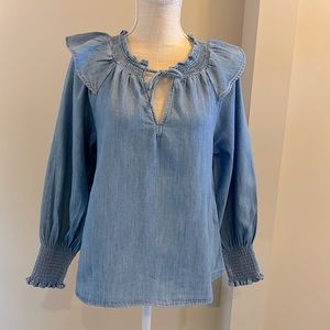 Old Navy denim blouse